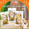 Thịt gà sấy cho Chó mèo 30g, Snack chó mèo nhiều dinh dưỡng