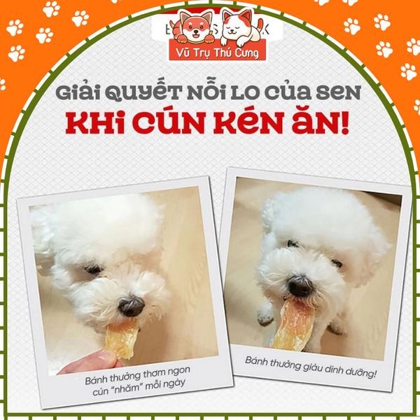 Snack Cho Chó Gà Sấy Phô Mai Natural Core 180g