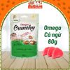 Bánh Thưởng Cho Mèo Crunchy Bổ Sung Omega Mượt Lông 60g