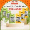 Combo 3 Túi Cát Đậu Nành Tofu Cature Cho Mèo 6L