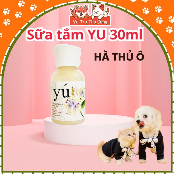 Sữa tắm Yu cao cấp cho Chó mèo lưu hương lâu 30ml