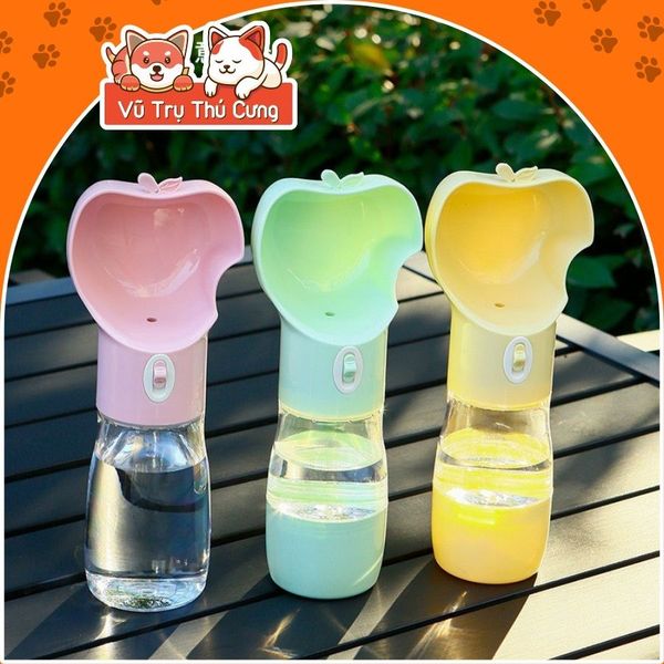 Bình nước cầm tay cho Thú cưng uống nước du lịch hay đi dạo tiện lợi2