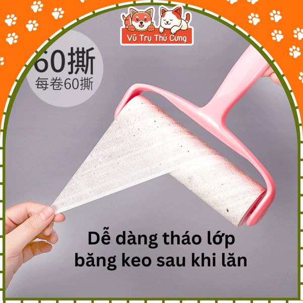 Cây Lăn Lông Chó Mèo Làm Sạch Quần Áo Size Lớn