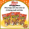 Snack Cho Chó Bánh Donut Da Bò Cuộn Thịt Gà DoggyMan 11 cây