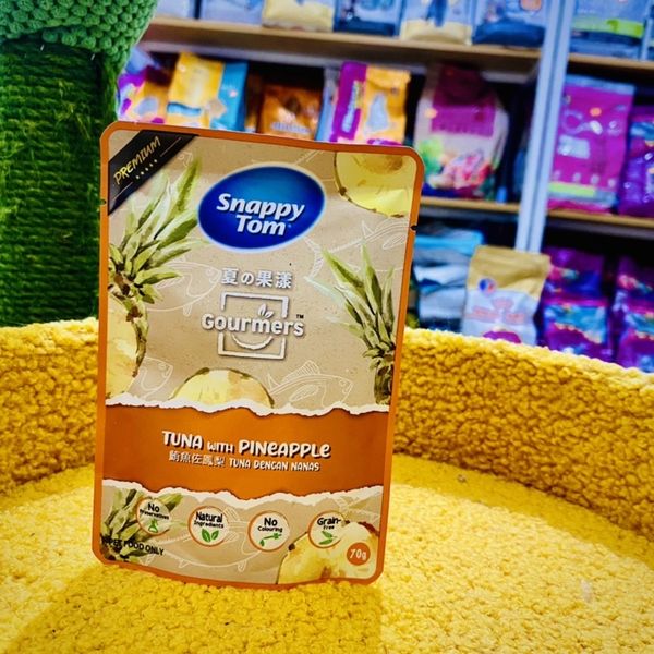 Pate Snappy Tom Trái Cây Cho Mèo 70g