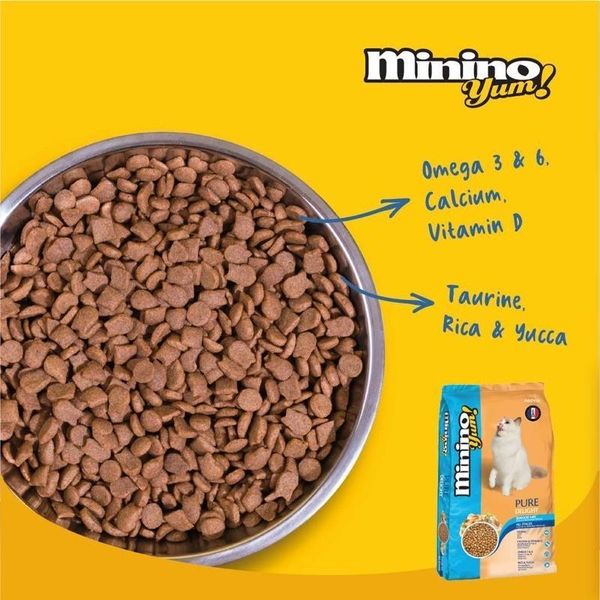 Thức Ăn Hạt Cho Mèo Minino Yum 7Kg
