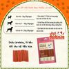 Snack Que Mềm Vị Cá Hồi Gà Cho Chó Bowwow Hàn Quốc 150g