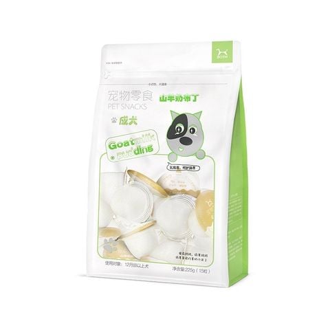 Viên Pudding sữa dê lợi khuẩn, bổ sung Canxi cho Chó