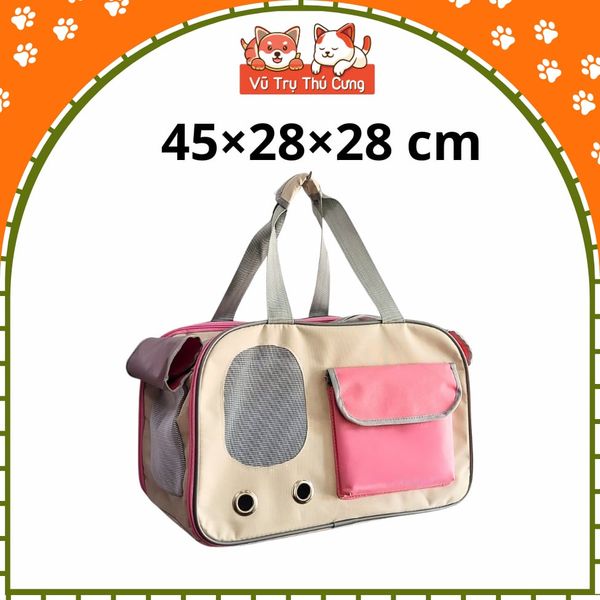 Túi Vận Chuyển Thú Cưng Size 45x28x28cm Gấp Gọn Tiện Lợi