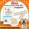 Snack Cho Chó Que Da Bò Xoắn Đôi Hương Sữa DoggyMan 90g