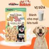 Snack cho Chó dạng Xương nơ hương sữa DoggyMan Nhật Bản (5 cây)2