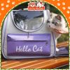Balo vận chuyển chó mèo thoáng khí Hello Cat