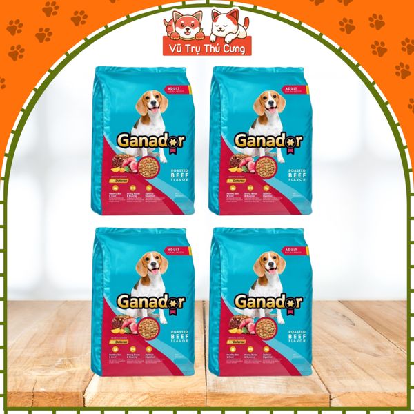 (12Kg) Thùng 4 Gói 3Kg Thức Ăn Hạt Ganador Cho Chó Nhiều Dinh Dưỡng