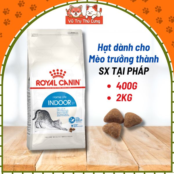 Thức Ăn Hạt Royal Canin Indoor Dành Cho Mèo Trưởng Thành