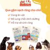 Snack cho Chó dạng que gặm DoggyMan 120g, Hương Sữa, Phô mai, Bò