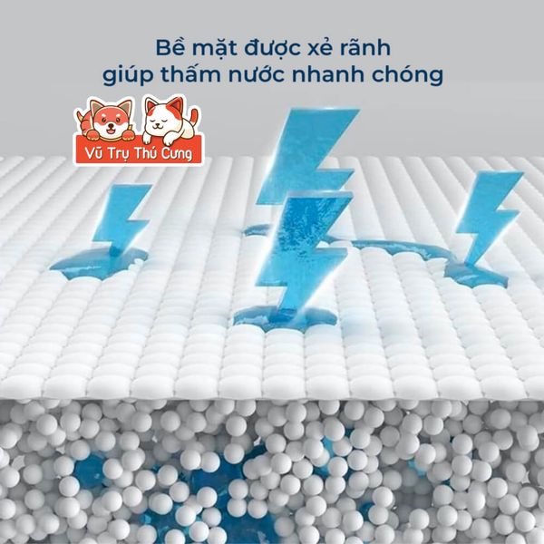 Tã lót chuồng vệ sinh cho Chó Mèo Honey Care Standard siêu thấm hút