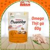 Bánh Thưởng Cho Mèo Crunchy Bổ Sung Omega Mượt Lông 60g