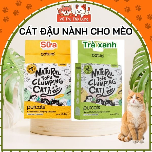 Cát Đậu Nành Cho Mèo Tofu Cature 6L