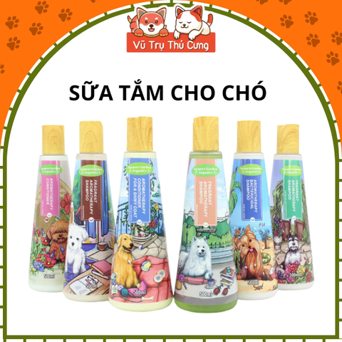 Sữa tắm nước hoa thơm lâu cho Chó Spirit nắp gỗ 500ml