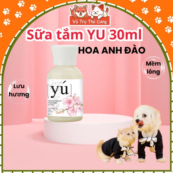 Sữa tắm Yu cao cấp cho Chó mèo lưu hương lâu 30ml