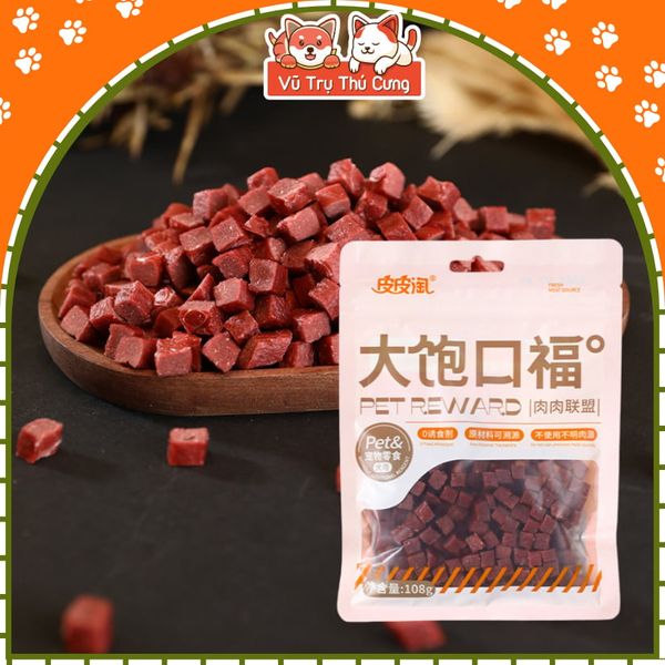 Snack Cho Chó Thịt Gà Cuộn Taotaopet 100g Nhiều Dinh Dưỡng