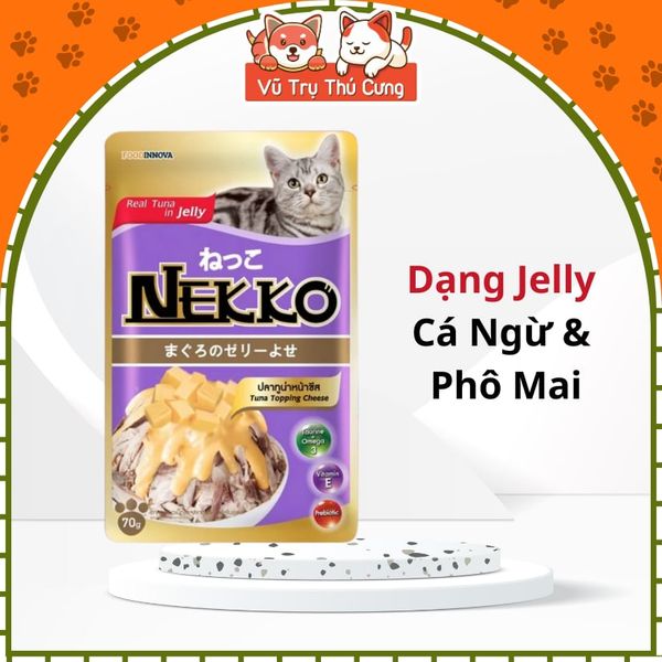 Pate Nekko Thái Lan Cho Mèo Mọi Lứa Tuổi 70g