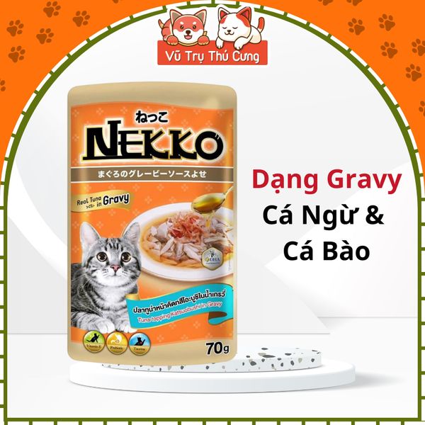 Pate Nekko Thái Lan Cho Mèo Mọi Lứa Tuổi 70g