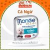 Pate cho Chó MONGE hộp 100g, từ Thịt và Rau củ quả, cung cấp chất xơ và Vitamin cho Chó