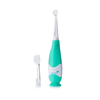  BRUSH-BABY BÀN CHẢI ĐIỆN SÓNG ÂM DÙNG PIN BABYSONIC (0 - 3 TUỔI) - XANH BẠC HÀ 