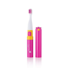  BRUSH-BABY BÀN CHẢI ĐIỆN SÓNG ÂM DÙNG PIN CÓ NẮP ĐẬY GOKIDZ (TỪ 3 TUỔI) - HỒNG 