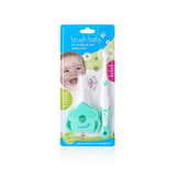  BRUSH-BABY BỘ BÀN CHẢI ĐÁNH RĂNG VÀ MÁT XA NƯỚU CHO BÉ (0 - 18 THÁNG) 