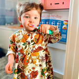  BRUSH-BABY BÀN CHẢI ĐIỆN SÓNG ÂM DÙNG PIN BABYSONIC (0 - 3 TUỔI) - HỒNG 