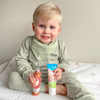  BRUSH-BABY KEM ĐÁNH RĂNG CHO FLUORIDE CHO BÉ 50ML (0 - 3 TUỔI) - APPLEMINT 