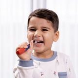  BRUSH-BABY BÀN CHẢI ĐIỆN SÓNG ÂM DÙNG PIN KIDZSONIC (TỪ 3 TUỔI) - ROCKET 