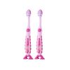  BRUSH-BABY BỘ 2 BÀN CHẢI ĐÁNH RĂNG CHO BÉ FLOSSBRUSH (3 - 6 TUỔI) - FLOSSY UNICORN 