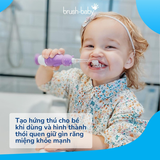  BRUSH-BABY BÀN CHẢI ĐIỆN SÓNG ÂM CÓ KÈM SẠC WILDONES (0 - 10 TUỔI) - TIGER 