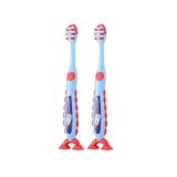  BRUSH-BABY BỘ 2 BÀN CHẢI ĐÁNH RĂNG CHO BÉ FLOSSBRUSH (3 - 6 TUỔI) - JETT ROCKET 