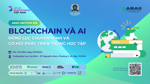  ABAII Unitour 18: “Ứng dụng Blockchain và AI trong học tập – Động lực chuyển mình và cơ hội phát triển” 