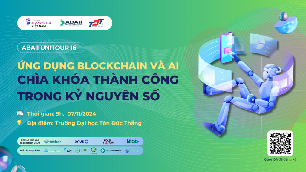  ABAII Unitour 16: “Ứng dụng Blockchain và AI: Chìa khóa thành công trong kỷ nguyên số” 