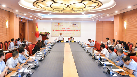  Hội thảo lấy ý kiến góp ý cho dự án  Luật Công nghiệp công nghệ số 