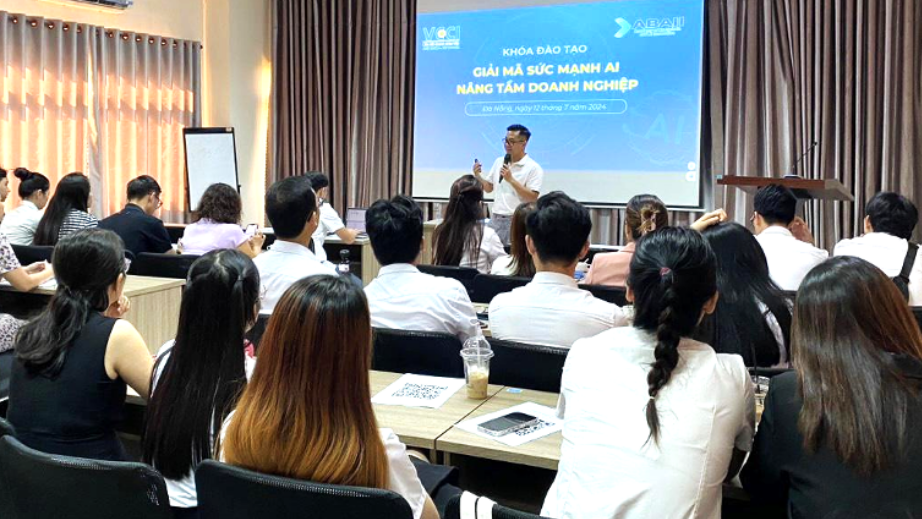  Chương trình đạo tạo  “giải mã sức mạnh ai - nâng tầm doanh nghiệp” 