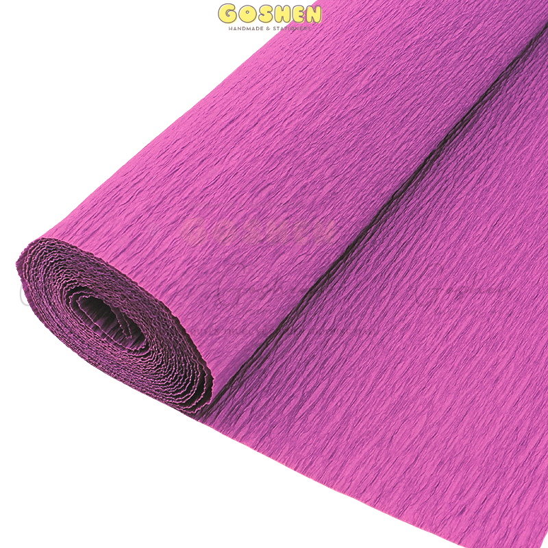  Cuộn Giấy Nhún Làm Hoa (50cm*2m5) , Giấy Nhăn, Cuộn Dài, DIY, Handmade 