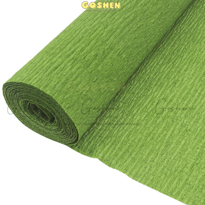  Cuộn Giấy Nhún Làm Hoa (50cm*2m5) , Giấy Nhăn, Cuộn Dài, DIY, Handmade 
