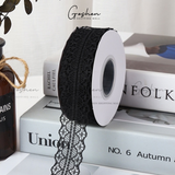  (3cm x Dài 45m) Cuộn Dây Ruy Băng Vải Ren, Khổ 3cm * Cuộn dài 45m, Trang Trí Bó Hoa - Quà Tặng 