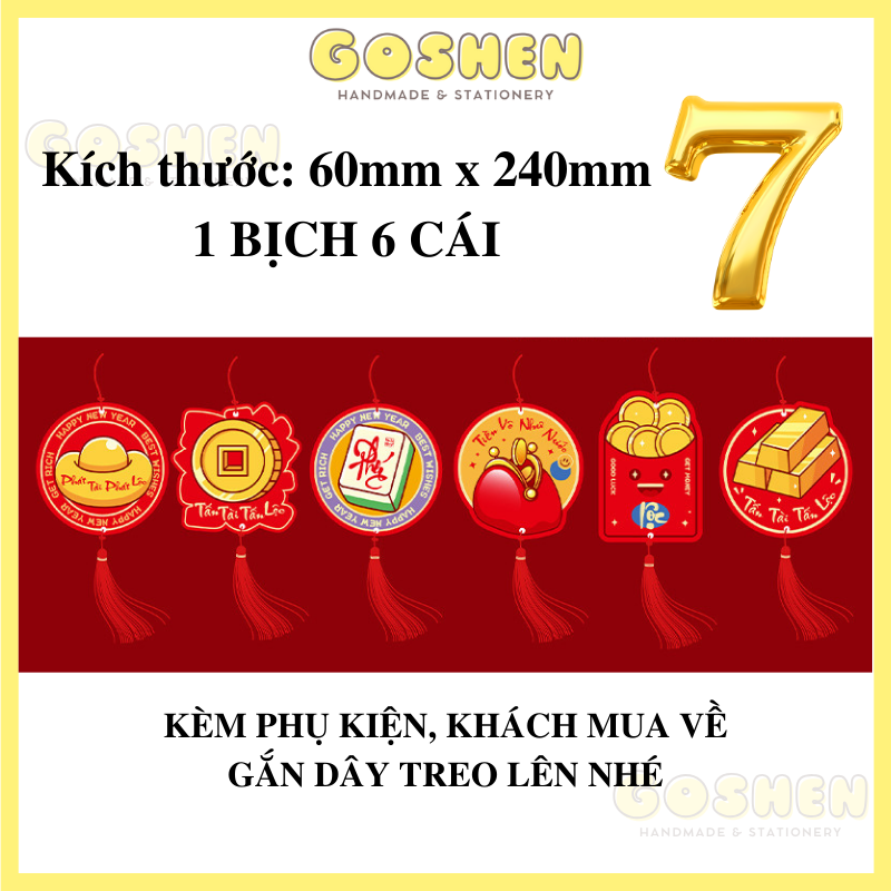  Phụ Kiện Trang Trí Tết, Đào Đông, Hoa Trạng Nguyên, Dây Treo, Liếng Treo Tết Các Loại 