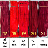  Kẽm Nhung Loại 1 Dày Đẹp Làm Hoa, Làm Đồ Handmade 