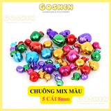  Charm Bông Tuyết, Charm Hạt Ngọc, Chuông, Hộp Quà Phụ Kiện Trang Trí Noel, Giáng Sinh 
