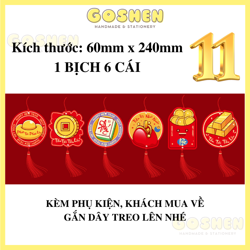  Phụ Kiện Trang Trí Tết, Đào Đông, Hoa Trạng Nguyên, Dây Treo, Liếng Treo Tết Các Loại 
