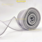  (4cm x Dài 4m) Cuộn Ruy Băng Voan Viền Sóng và Ánh Galaxy, Màu Sắc Trẻ Trung Thắt Nơ,Bó Hoa,Trang Trí Hộp Quà 