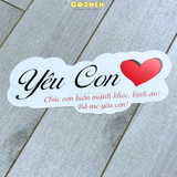  (Lẻ 1 cái) BANNER Theo Even, Nhiều Mẫu Mã, Dày, Cứng Cáp 12cm. 